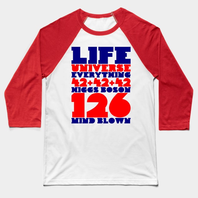 Mind Blown Baseball T-Shirt by apalooza